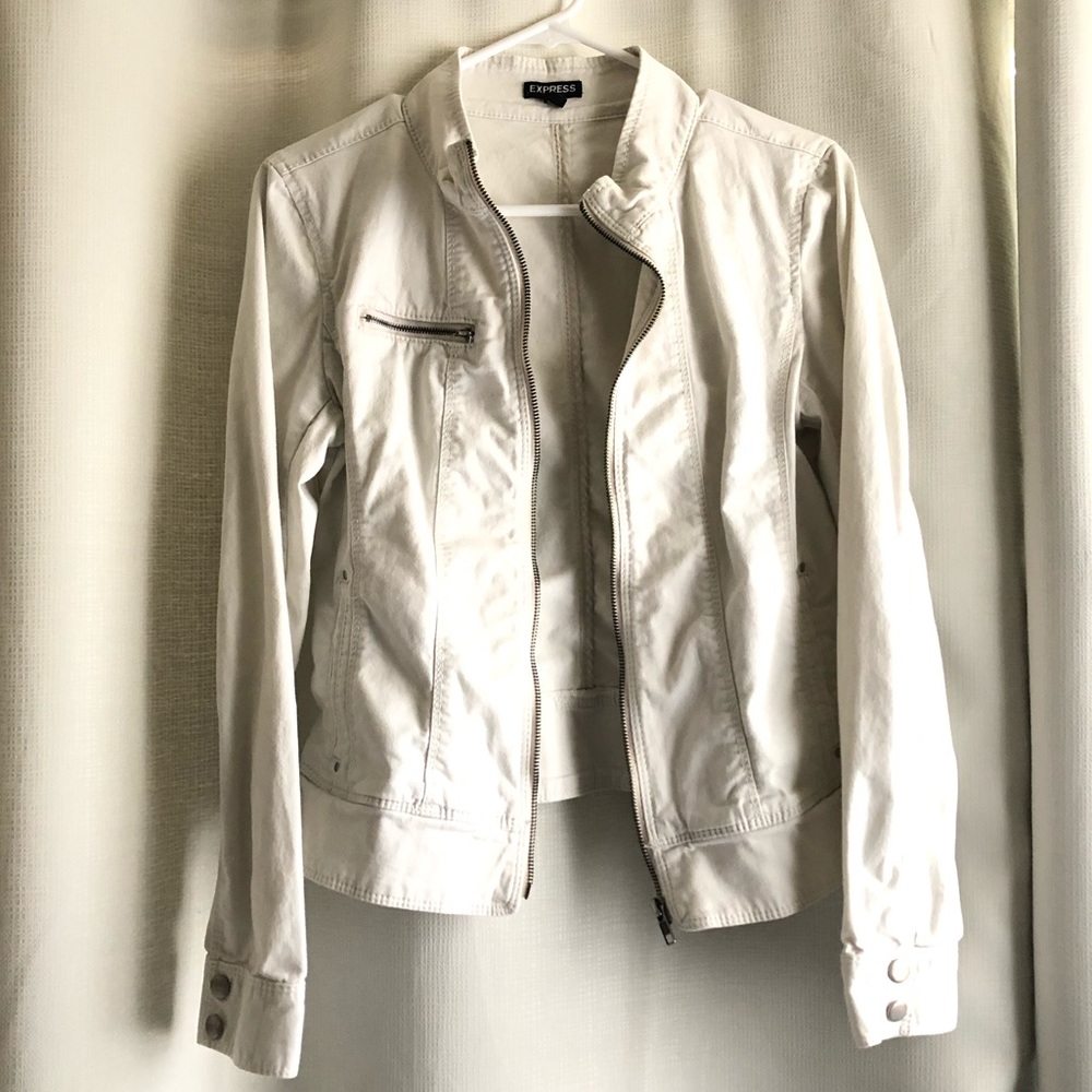 Express Nude Cream Jacket